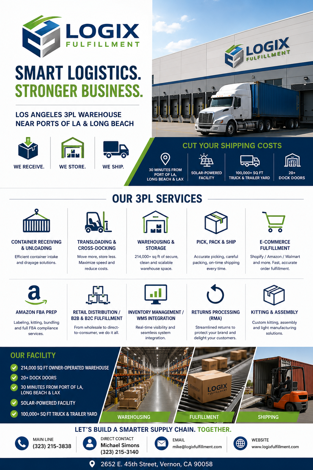 LA 3PL Capabilities Sheet preview