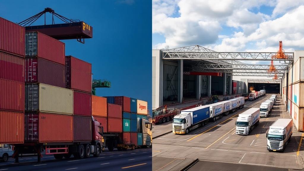 Container Transloading vs Cross Docking Explained | Logix Fulfillment