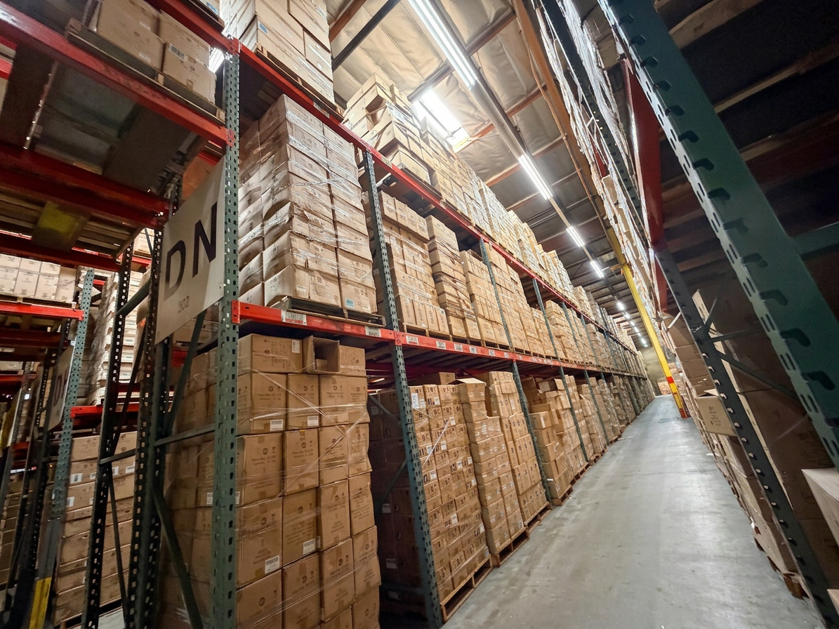 11,000 Pallet Positions Racked Storage in Vernon, CA